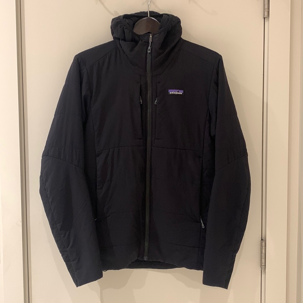 Patagonia Mens Nano Air Hoody - Mens Medium - Black